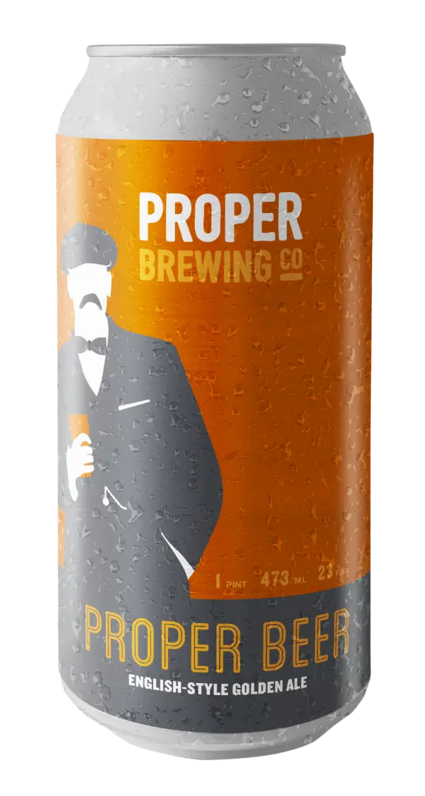 proper beer can