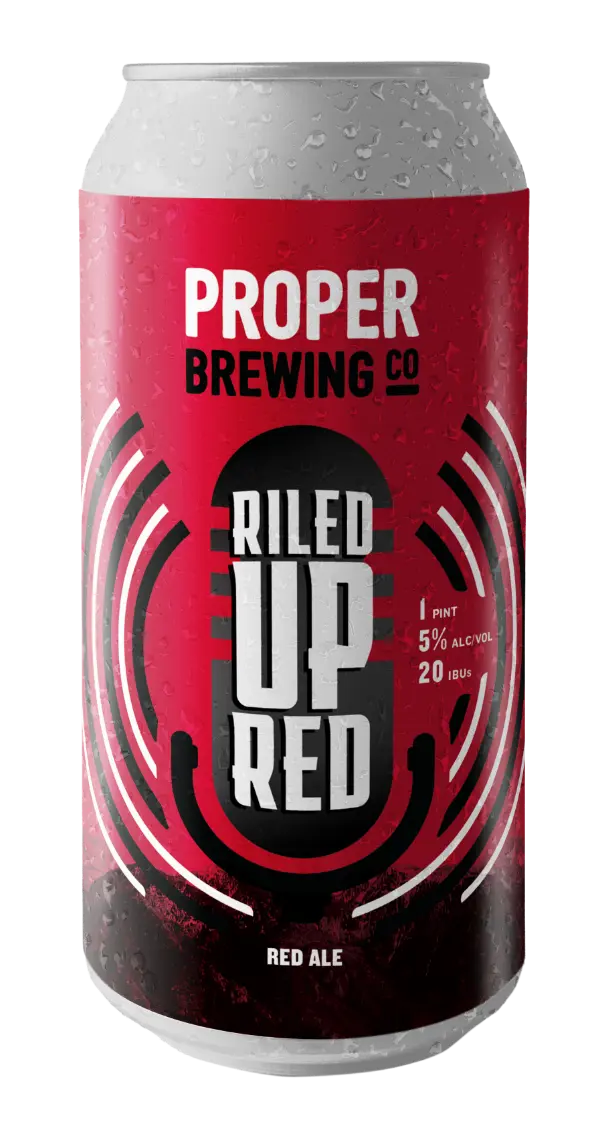 Riled Up Red can
